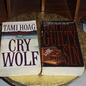 Books - (set/2) - "Cry Wolf"  &  "Guilty As Sin"